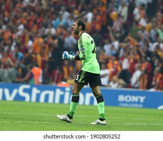 Galatasaray Lost 6-1 To Real Madrid In The Champions League On 17 October 2013 At The Istanbul Türk Telekom Arena Stadium. Diego Lopez