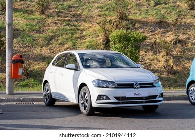 Galati, Romania - September 15, 2021: 2021 New Volkswagen Polo 