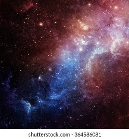 Galaxy - Elements Of This Image Furnished By NASA