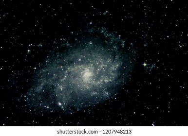 Galaxy M33 In The Constellation Triangulum. 38 Hour Exposure At ASA 800 With An 8