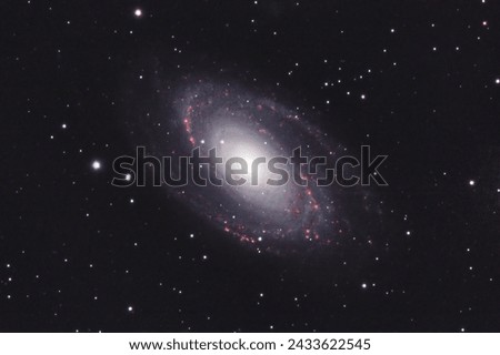 Galaxy Messier 81, also known as Bode's Galaxy or NGC 3031, approximately 12 million light-years away in the constellation  Ursa Major.