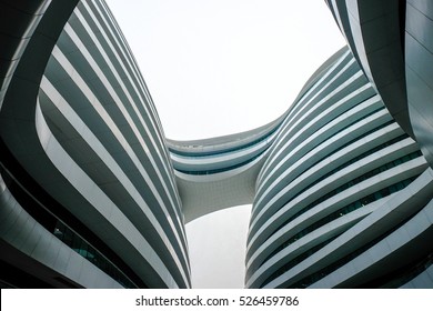 Galaxy Soho Project Central Beijing Contains Stock Photo 526459747 ...