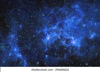 Galaxy Stars. Abstract Space Background. Elements Of This Image Furnished By NASA