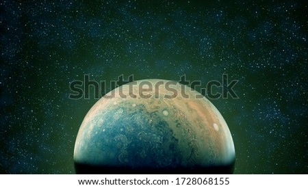 Galaxy View - Elements of this Image Furnished by NASA