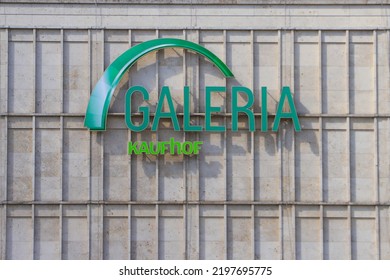 Galeria (Galeria Kaufhof) Department Store Logo In Berlin - Germany. September 4, 2022