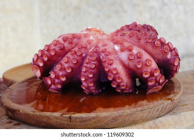 Galician Style Boiled Octupus.