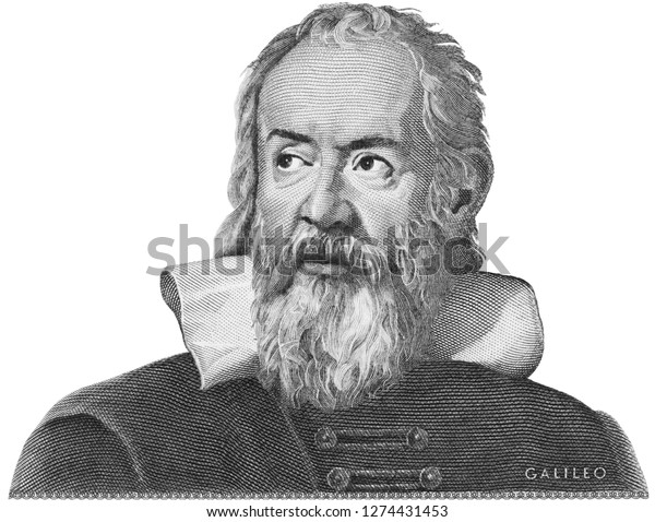 ガリレオ ガリレイがイタリアのお金をエッチングした 天才科学者 哲学者 天文学者 数学者 物理学と天文学の父 望遠鏡の発明者 の写真素材 今すぐ編集