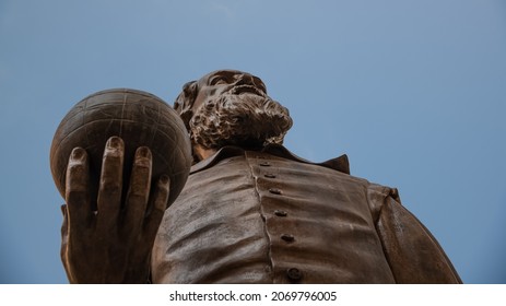 Galileo Galilei Statue In Pisa, Italy 22.07.2021