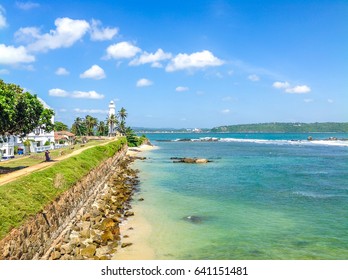 Galle Fort Walls In Sri Lanka