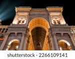 The Galleria Vittorio Emanuele II is Italy