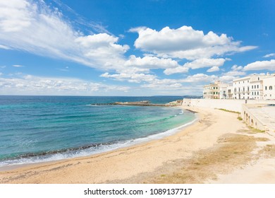 Gallipoli, Apulia, Italy - Sunshine At The Broad Beach Of Gallipoli