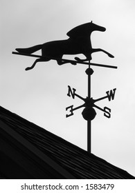 Galloping Horse Weather Vane