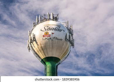 Galloway, NJ - Oct. 21, 2020: Seaview, A Dolce Hotel, Located Along Reed's Bay On The New Jersey Shore Is Home Of The ShopRite LPGA Classic Presented By Acer.