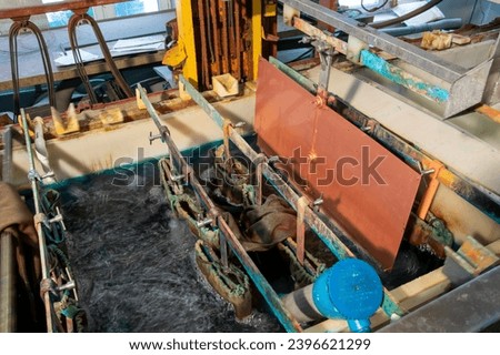 galvanic baths for electrolytic copper plating