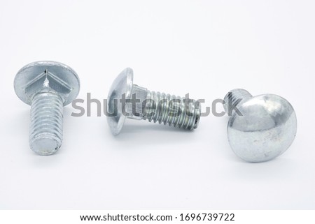 Galvanized automobile bolt or automobile screw or drop head used in industry