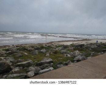 Galveston, Texas Off Seawall Boulevard