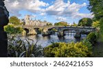 Galway city, buildings and architecture, Salmon Weir bridge, cityscape background, Irish landmarks, Ireland	