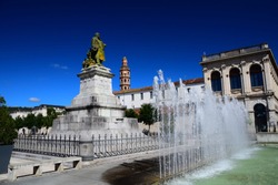 Gambetta Square, Cahors, Lot, France