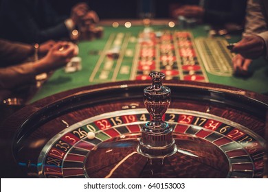 Gambling Table In Luxury Casino