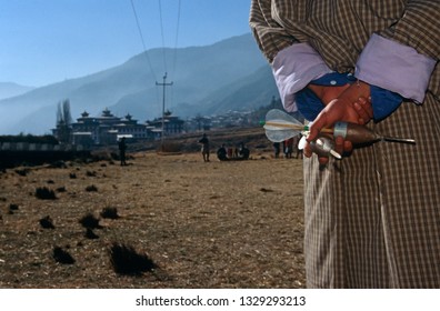 A Game Of Archery, Bhutan.