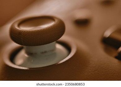 Game console controll close up