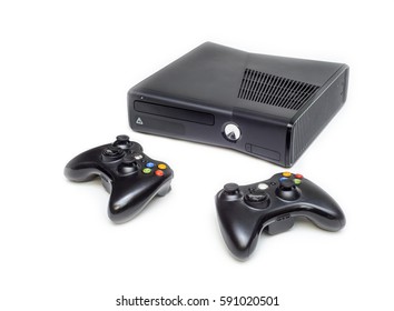 Game Console Isolated On White Background