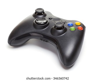 game controller isolated on a white background