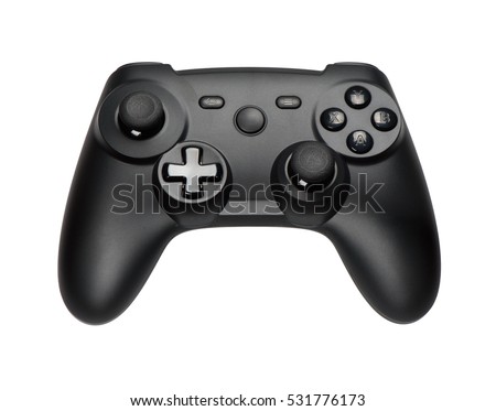 Game Joystick isolated on a white background