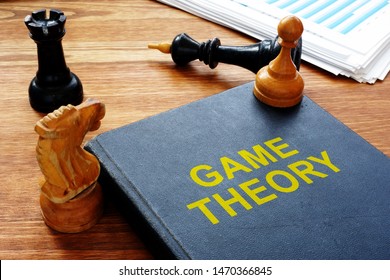 Game Theory Book And Chess With Documents.