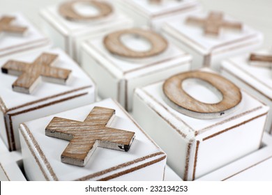 Game of Tic Tac Toe, close-up - Powered by Shutterstock