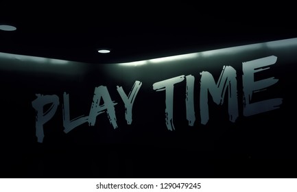 Game time letters, neon signs, vice and addiction - Powered by Shutterstock