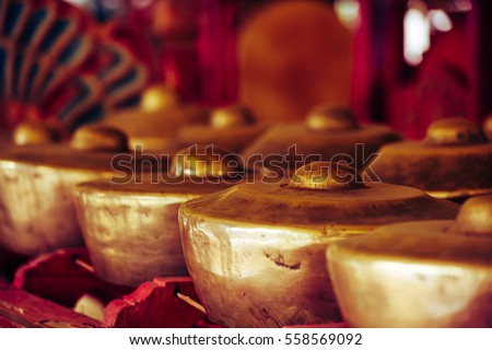 gamelan is a traditional musical instrument of Indonesia