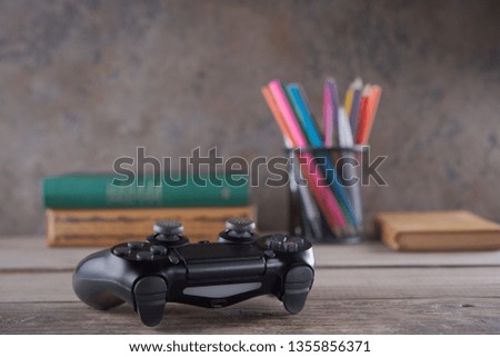 Gamepad on the table