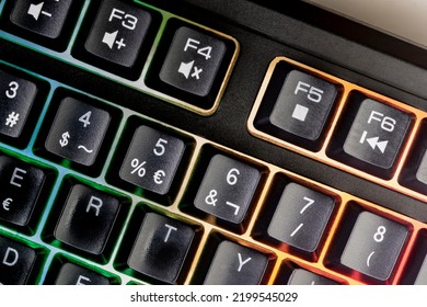 Gamer Keyboard With Illuminated Keyboard