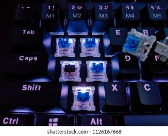 Gamer Mechanical Keyboard Switches.