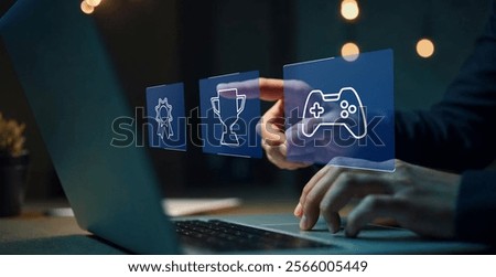 gamification concept in learning, interactive engaging content