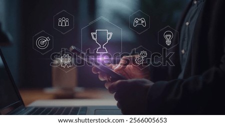 gamification concept in learning, interactive engaging content