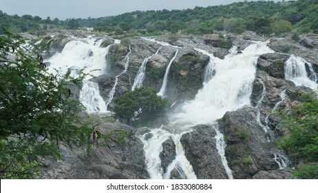 Ganalu Waterfalls Malavalli Mandya Tourist Places Stock Photo (Edit Now ...