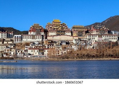 Ganden Sumtseling Monastery In Diqing Tibetan Autonomous Prefecture, China