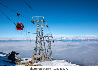 Gandola Cable Car Gulmarg Kashmir India Stock Photo (Edit Now ...