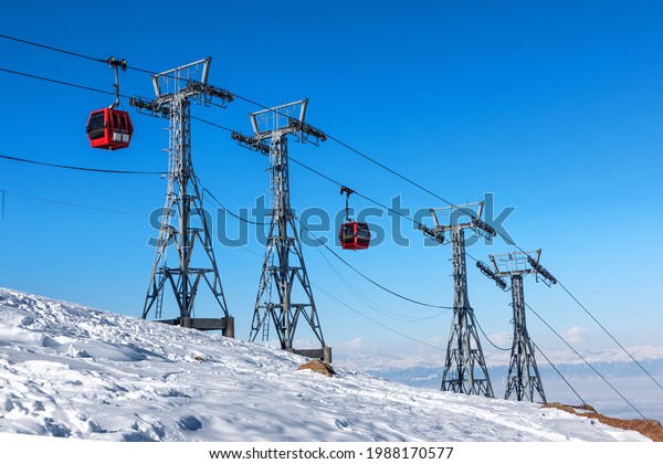 Gandola Cable Car Gulmarg Kashmir India Stock Photo 1988170577 ...