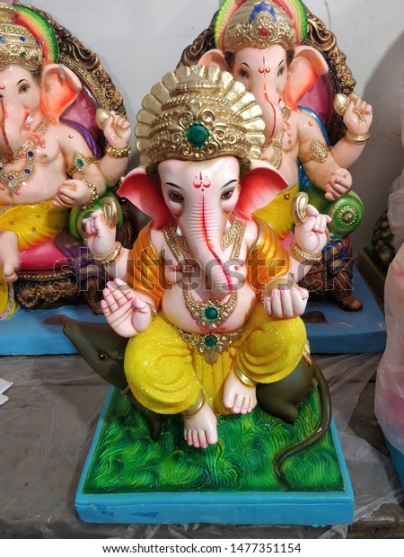 Ganesh Chaturthi Ganesh Idols Goa Stock Photo 1477351154 | Shutterstock