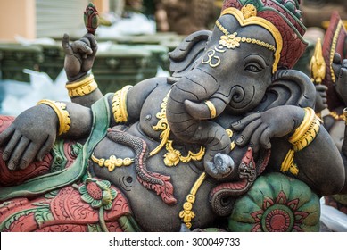 Ganesh statue in india temple, India
