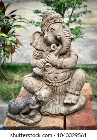 Ganesha God Stone Sculpture  