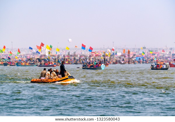 ganga jamuna saraswati sangam map