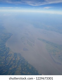 Ganges Delta In Bangladesh, From Above