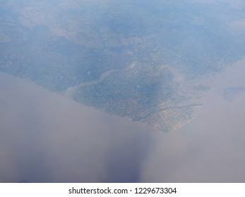 Ganges Delta In Bangladesh, From Above