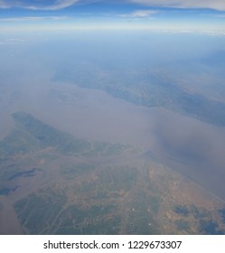 Ganges Delta In Bangladesh, From Above