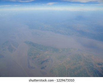 Ganges Delta In Bangladesh, From Above