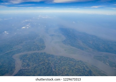 Ganges Delta In Bangladesh, From Above